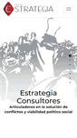 Mobile Screenshot of estrategiaconsultores.com